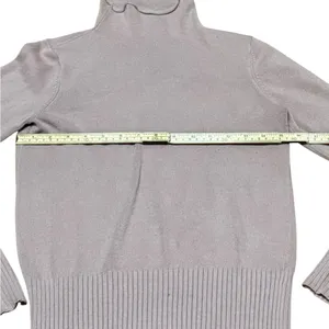 French Connection Dark Blush Pink‎ Soft Knit Cowl Neck Sweater Cozy Comfort sz S thumbnail 5