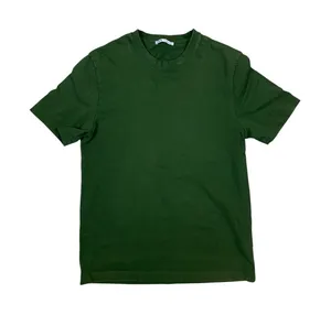 Zara Womens M Green Basic Crew Neck T Shirt Minimalist Clean Girl Casual thumbnail 1