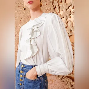Ulla Johnson Adelaide silk‎ blouse thumbnail 2