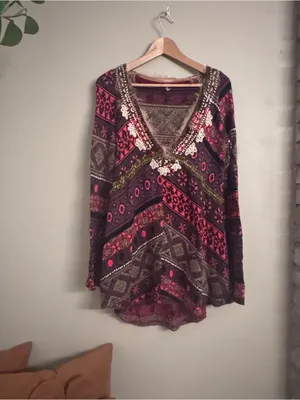 FREE PEOPLE World Traveler Tunic thumbnail 2