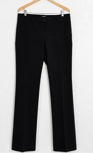 Express Super Soft Mid Rise Bootcut Pants Black Size 12 Long thumbnail 1