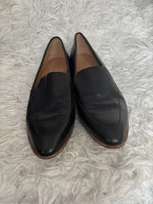 Madewell Frances Loafer Black Leather Slip On Shoes H2419 Womens 8 thumbnail 6