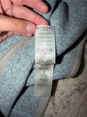 Patagonia Better Sweater 1/4 Zip Fleece Pullover Blue Gray Small thumbnail 6