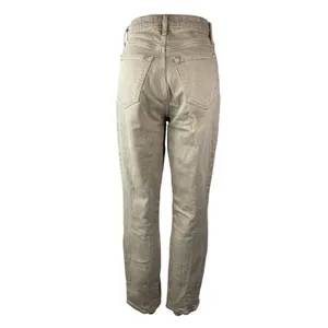 Abercrombie & Fitch Women's Khaki Ultra High Rise Straight Denim Jeans Pants 2 thumbnail 4