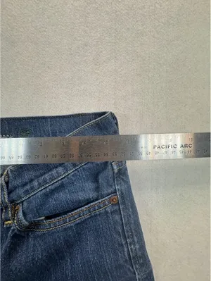 Levi’s Eco Green Tab Women’s Jeans Blue Denim Organic Cotton Y2K 32x30 thumbnail 4