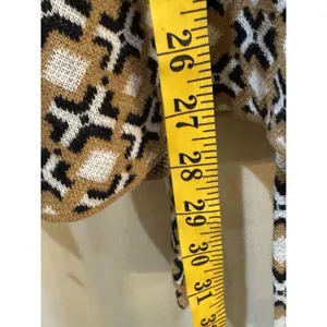 Mauve Anthropologie‎ Wrap Belted Longline Sweater Topper Size Small Diamond thumbnail 10