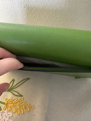 Kate Spade Green Shoulder Leather Bag thumbnail 4