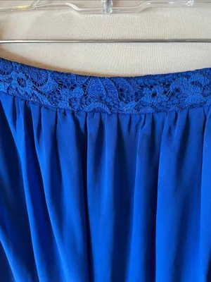 IN San Francisco Sem Formal Royal Blue Mini Skirt thumbnail 10