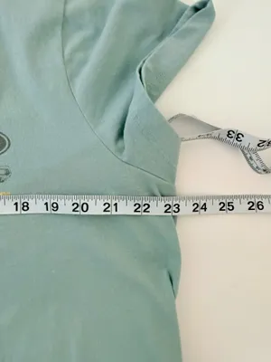 Maurices Mustang Wild & Free Graphic Tee Light Aqua Short Sleeve thumbnail 10