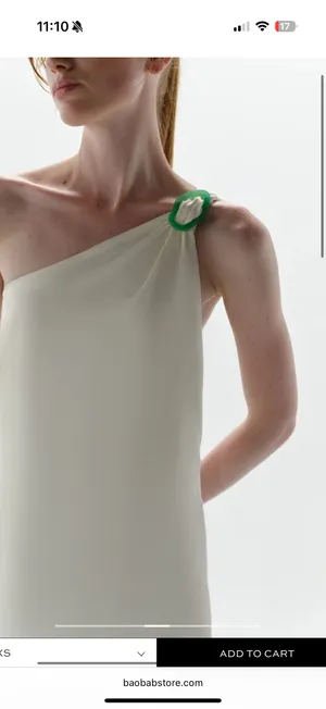 BAOBAB maxi dress White Size XS thumbnail 5
