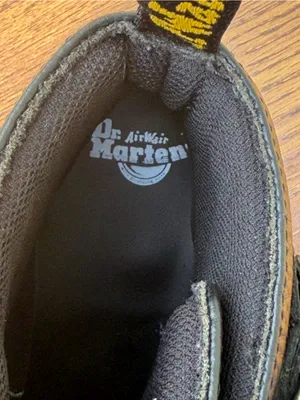 Dr. Martens Devon Heart Platform Boots Women US 7 Black Leather Double Strap thumbnail 9