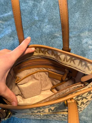 MICHAEL Michael Kors Tan Signature Jet Set Item Pocket Tote Bag Logo‎ Pattern thumbnail 6