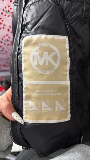 Michael Kors Black Puffer Jacket thumbnail 3