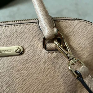 Michael‎ Kors Cindy Dome Satchel BLUSH PURSE Leather thumbnail 14