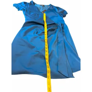 NWT Lulus Blue Wrap Cocktail Dress - Size M thumbnail 10