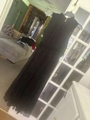 Draper James Black maxi dress thumbnail 1