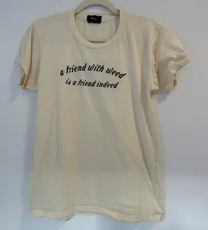 Cream Graphic T-Shirt thumbnail 1
