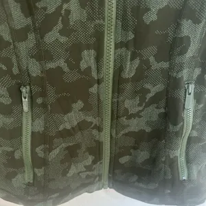 Lululemon Define Jacket Heritage Camo Dark Olive Green Twill Size 6 RARE thumbnail 6