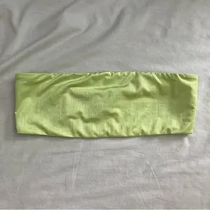 Superdown Karolyna Bandeau Top Small Green Y2K Strapless Crop Festival Clubwear thumbnail 3