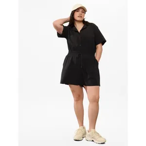 New Athleta M Avenue Romper Black Medium thumbnail 6