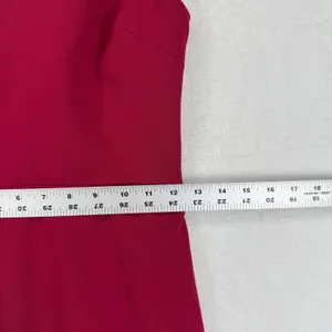 BHLDN Klara Dress‎ Wine Merlot Maxi Criss Cross Back Anthropologie Size 4 READ thumbnail 3