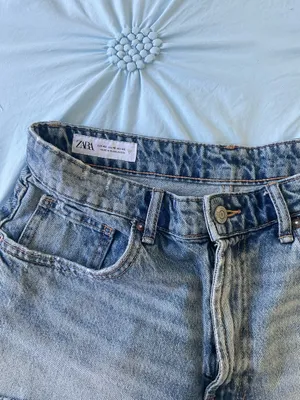 ZARA Jean Shorts High-Waisted thumbnail 5