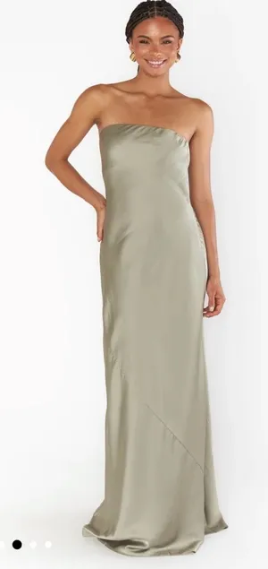 Show me your mumu Taylor tube maxi dress thumbnail 1