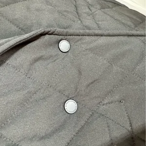 BCBGMAXAZRIA Women's‎ Quilted Water Resistant Blazer Black Size Medium normcore thumbnail 3