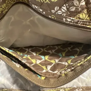 Vera Bradley Sittin In A Tree Hanging Cosmetic Makeup organizer foldable Storage thumbnail 11