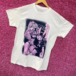 Bad Habits Waifu Devil School Girl & Prisoner Anime Tee M thumbnail 3