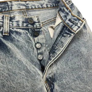 Vintage Levis 501 Women 9 Acid Wash High Rise‎ Tapered Jeans17501-0109 thumbnail 3