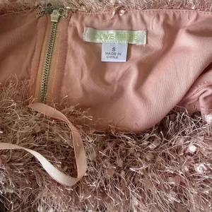 Olive Tree NEW Fluffy Blush Pink Y2K Fairycore Bandeau Top ✨🩰 Soft Shaggy Tube Top – Size S thumbnail 6