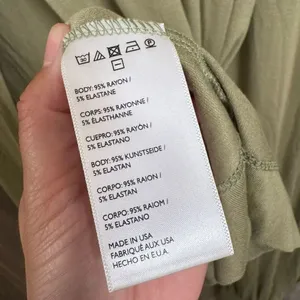 Free People Beach Olive Green Stretchy Long Slit Rayon Top Pants Set XS/S thumbnail 7