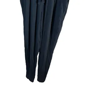 Aerie Jumpsuit Womens Size M Black Sleeveless Racerback Drawstring Waist Casual‎ thumbnail 4