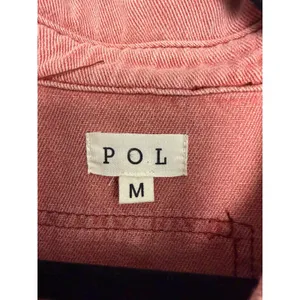 POL Sweet Talker Shacket Rusty Pink Distressed Oversized SMT1165D Size Medium thumbnail 7