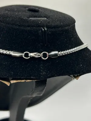 Layering Fishtail Chain Real Silver Stainless Steel Plated 3mm 20in Womens New thumbnail 4