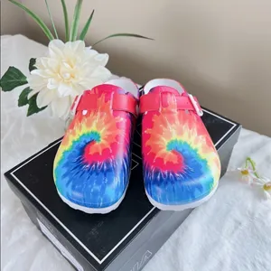 Mia Bela Print‎ Slip-on Tie dye Clogs thumbnail 3