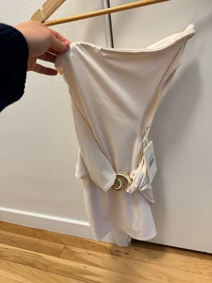 Peppermayo So Iconic Mini Dress - Ivory thumbnail 8