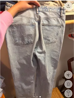 ZARA Jeans Wide-Leg High-Rise thumbnail 3