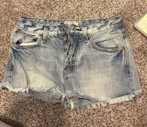 Free People Jean Short  thumbnail 1