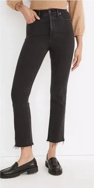 Madewell Cali Demi boot black sustainable size 23 normcore jeans thumbnail 1