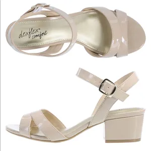 Dexflex Comfort Block heel sandals SZ 8W thumbnail 2
