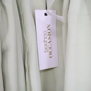 Boohoo Occasion Sage Green Contrast Lace Corset Maxi Dress Size 12 thumbnail 4
