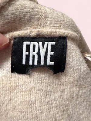 FRYE Beige and Cream Aztec Open-Front Cardigan thumbnail 4