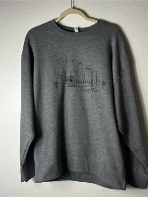 San Diego County Fair Skyline Graphic Sweatshirt XL thumbnail 1