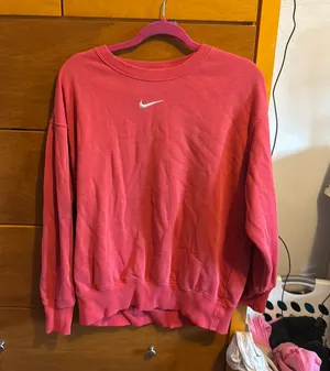 Pink Nike Crewneck thumbnail 1