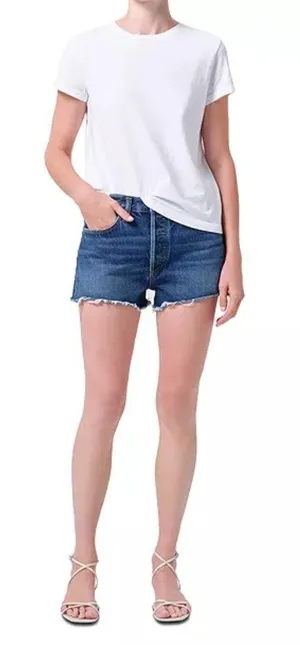 GUC Agolde Parker denim shorts in control thumbnail 1