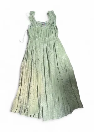 NWT Johnny Was Siren Midi Dress – Green (XL) thumbnail 1