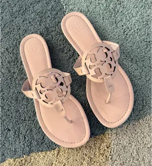 Tory Burch Sea Shell Pink Patent Leather Miller Sandal thumbnail 2