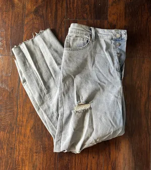 Wild Fable light wash high rise straight jeans thumbnail 2